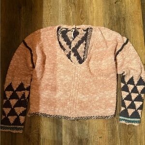 Free People  V-Neck Sweater